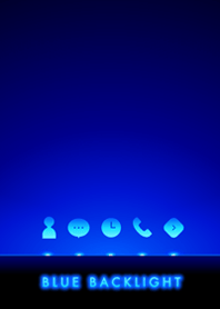Blue backlight