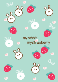 My rabbit & Strawberry 15