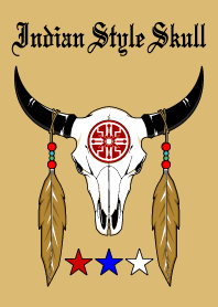Indian Style Skull