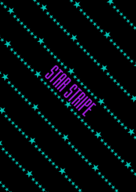 STAR STRIPE[Green Purple]