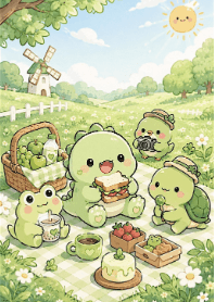 Green Picnic Pals