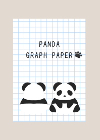 PANDA GRAPH PAPER-BEIGE