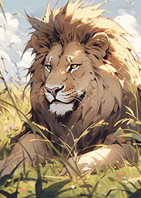 Handsome and cute-Lion 2