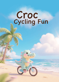 ปั่นจักรยานกับจระเข้น้อย 1