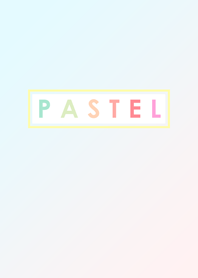 Pastel on White