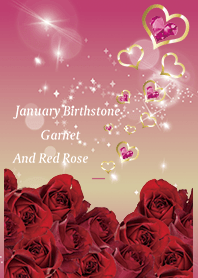 Pink / January birthstone garnet
