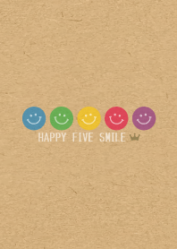 HAPPY FIVE SMILE.CROWN 50