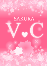 V&C -Attract luck-Pink Cherry Blossoms