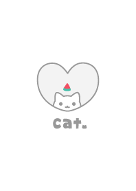 貓 西瓜 [白色]