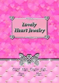 Lovely heart jewelry