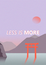 Less is more - #8 Japanese edition