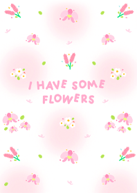 i have some flowers white