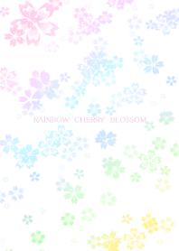 Rainbow dream cherry blossoms