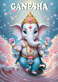 Ganesha, rich in the sky, wealthy