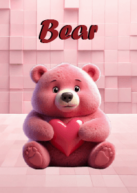 pink bear In Love Theme