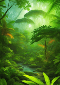 Foggy forest   712197