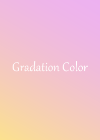 Gradation Color *Yellow&Pink 2*