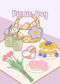 Picnic Day : purple