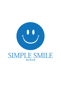SIMPLE SMILE -BLUE-