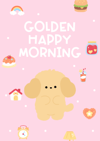 Golden Happy Morning (pink)