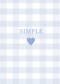 SIMPLE HEART CHECK //whiteblue