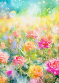 薔薇(バラ)の花の着せかえ(R3662)