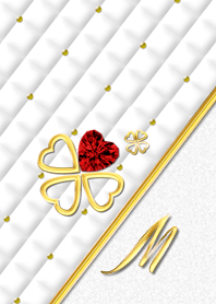 Initia05_"M"with Garnet