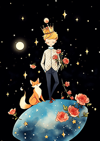 ✨เจ้าชายน้อยผู้สง่างาม & สุนัขจิ้งจอก❤️