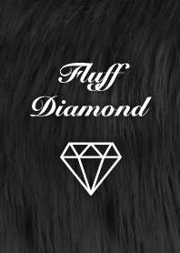 Fluff Diamond- Black