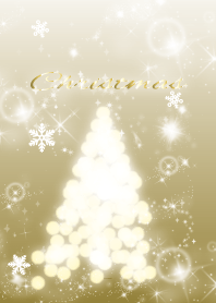 Gold : White Christmas theme