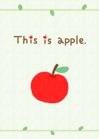 This is apple.