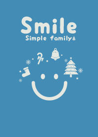 Smile & Xmas tree Blue shell
