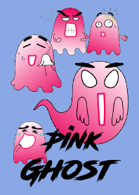 A Funny Pink Ghost