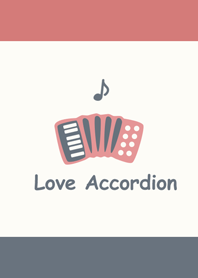 Love Accordion ~gray
