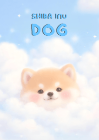 Lovely Shiba Inu In Sky Land