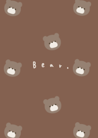 クマだらけとブラウン。