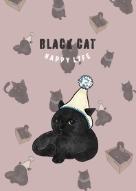 blackcat1 / rose pink