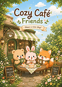 Cozy Cafe Friends
