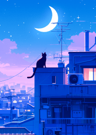 Cat on the roof 2