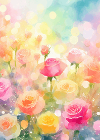 薔薇(バラ)の花の着せかえ(R3908)