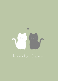 Lovely Cats /pistachio.