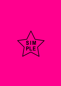SIMPLE STAR(black pink)b