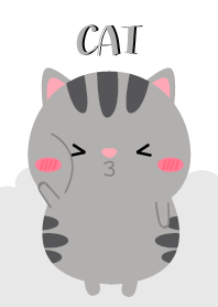 Pretty Gray Cat Theme