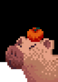 Pixel capybara 4