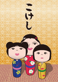 KOKESHI(Three sisters)