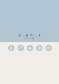 SIMPLE ICON-BLUE- 23