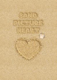Sand Picture Heart 27