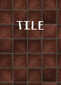 tile / dark brown