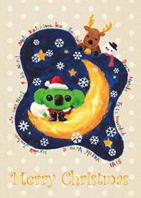 Moon Merry Christmas