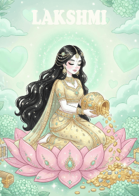 Lakshmi, becoming rich. 5JP